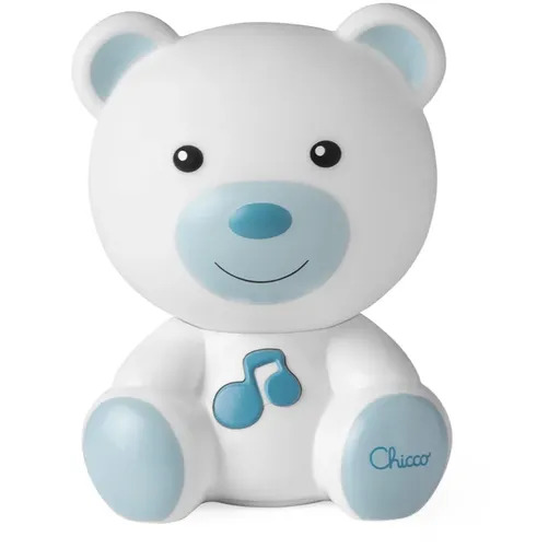 Chicco Dreamlight Bear nočné svetlo s melódiou Blue 0 m+ 1 ks