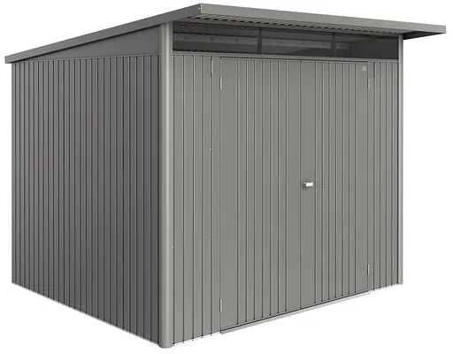 Biohort Záhradný domček BIOHORT Avantgarde ECO A6 duo 260 × 220 cm (sivý kremeň metalíza)