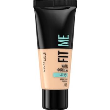 MAYBELLINE NEW YORK Fit Me! Matte & Poreless Foundation 105 Natural Ivory 30 ml (3600531324483)