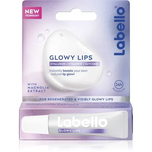Labello Glowy Lips hydratačný balzam na pery s kyselinou hyalurónovou 10 ml