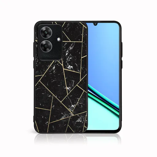 MY ART Ochranný kryt pre Realme Note 60 POLYGONAL (150)