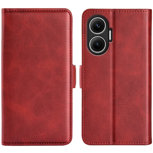 SIDE Peňaženkové puzdro pre Xiaomi Poco F7 červené