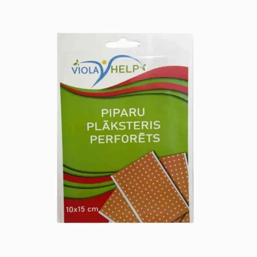 HealthNA Kapsaicínová hrejivá náplasť s výťažkom z papriky - 10x15 cm - ViolaHerb