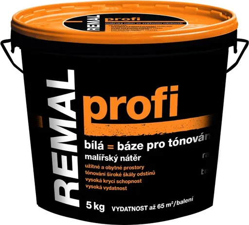REMAL PROFI - Interiérová farba so zvýšenou odolnosťou biela 3 kg