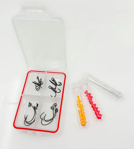 Savage gear háčiky a korálky seatrout hooks and beads kit 100 ks
