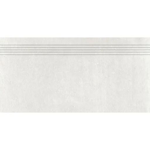 Schodovka Rako Rebel bielosivá 30x60 cm mat DCPSE740.1