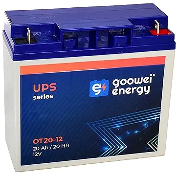 GOOWEI ENERGY Bezúdržbový olovený akumulátor OT20-12, 12 V, 20 Ah