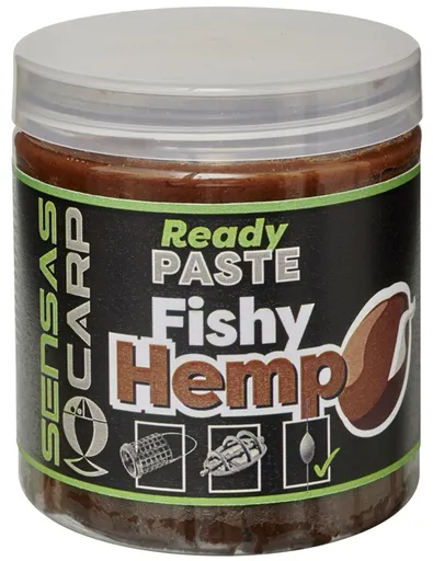 Sensas pasta ready paste 250 g - fishy hemp