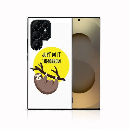 MY ART Ochranný kryt pre Samsung Galaxy S25 Ultra 5G SLOTH (188)