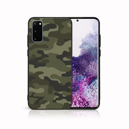 MY ART Ochranný kryt pre Samsung Galaxy S20 Plus GREEN CAMO (235)