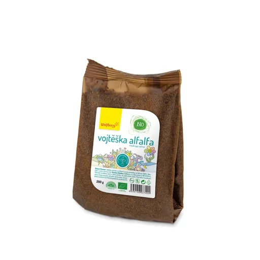WOLFBERRY Alfalfa semienka lucerny semienka na klíčenie BIO 200 g