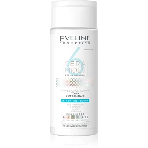 Eveline Cosmetics 6 Ceramides zjemňujúce a hydratačné tonikum s ceramidmi 150 ml