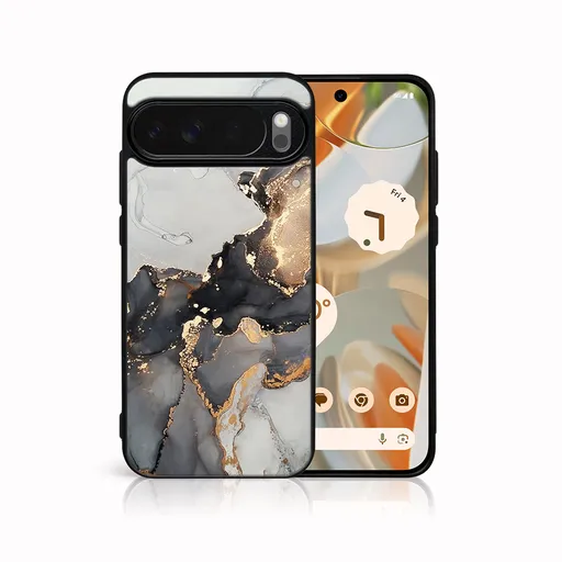 MY ART Ochranný kryt pre Google Pixel 10 Pro XL GREY MARBLE (140)