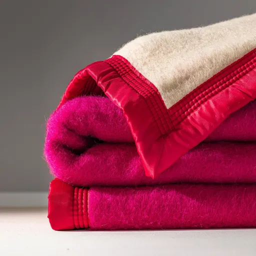 Dvojfarebná vlnená prikrývka 600g/m2