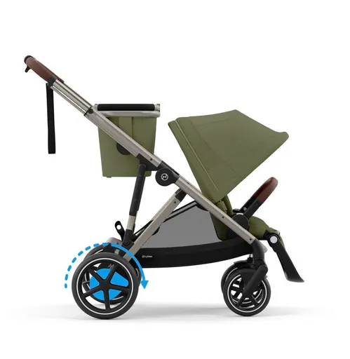 CYBEX Kočík súrodenecký eGazelle S Moss Green Gold