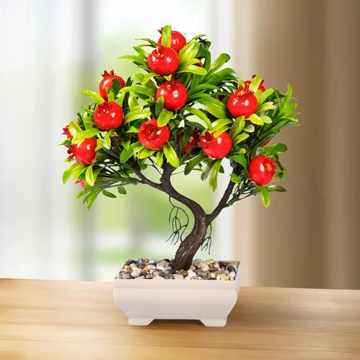 Die moderne Hausfrau Umělá bonsai Granátové jablko