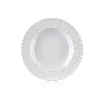 BANQUET Tanier porcelánový hlboký SILVIA 22 cm, 6 ks (32511051)