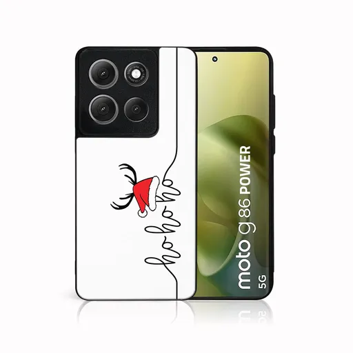 MY ART Kryt s vianočným dizajnom Motorola Moto G86 Power 5G HOHOHO (073)