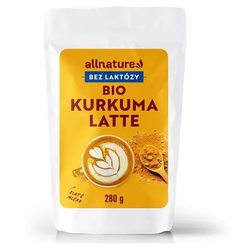 ALLNATURE Kurkuma latte BIO 280 g