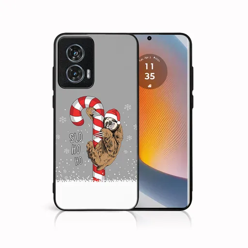 MY ART Kryt s vianočným dizajnom Motorola Edge 50 Fusion CANDY (076)