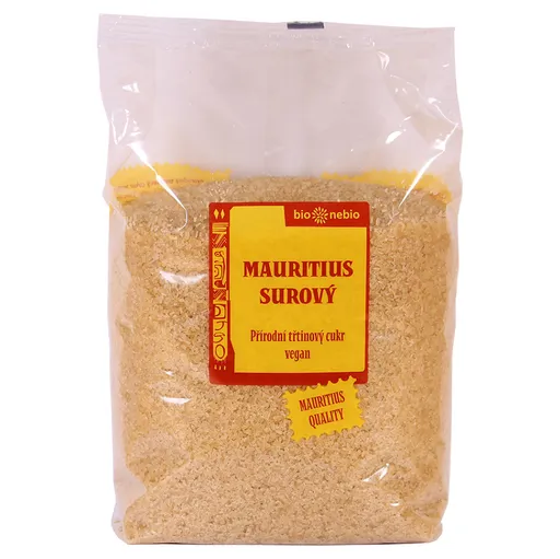 BIO NEBIO Prírodný trstinový cukor surový 1 kg