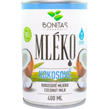 Bonitas Kokosové mlieko kokosové mlieko v BIO kvalite 400 ml