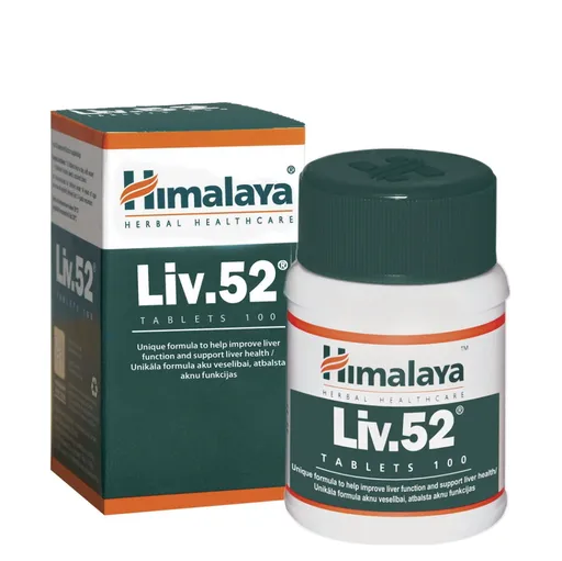 HIMALAYA HERBALS Liv.52 tablety 100 ks