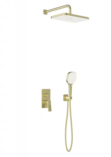KFA - Súprava sprchová Malaga, podomietková, PVD brúsené zlato 4529-501-31