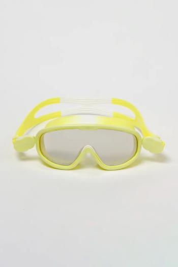 Detské plavecké okuliare SunnyLife Salty the Shark Neon Yellow žltá farba