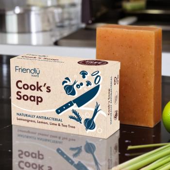 Friendly Soap Cook's Soap prírodné tuhé mydlo na ruky 95 g