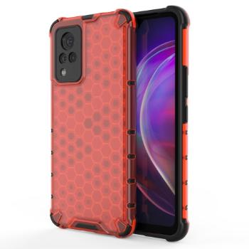 HONEYCOMB Ochranný kryt Vivo V21 5G červený