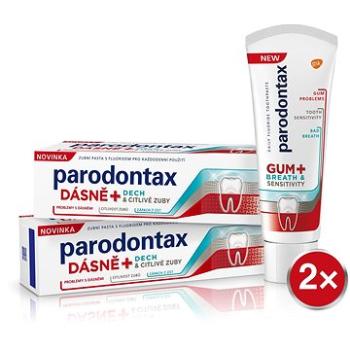 PARODONTAX na ďasná, dych a citlivé zuby 2× 75 ml (8596149006383)
