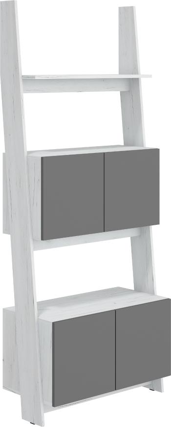 ArtCross Regál RACK 08 | 80-2D Farba: craft biely / grafit