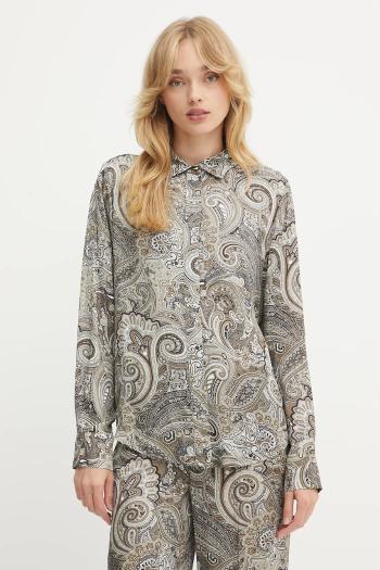 Košeľa Marciano Guess MELISSA béžová farba, regular, s klasickým golierom, 5GGH32 7298A