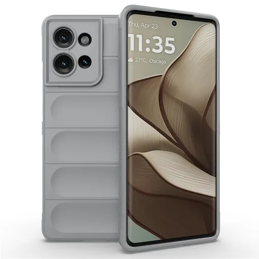 STEPS Ochranný kryt pre Motorola Edge 50 svetlošedý