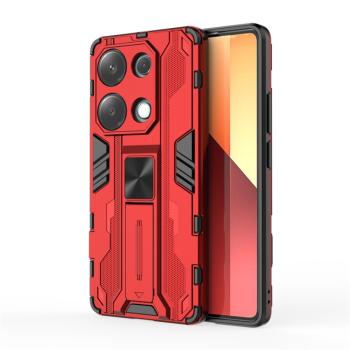 SUPERSONIC Odolný obal pre Xiaomi Redmi Note 13 Pro červený