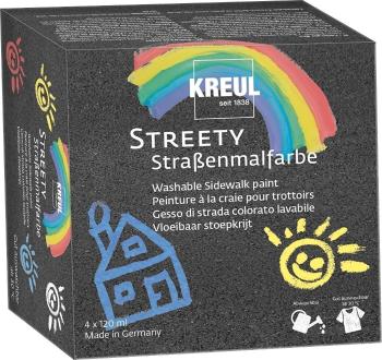 Kreul Streety Starter Set Kriedy 4 x 120 ml