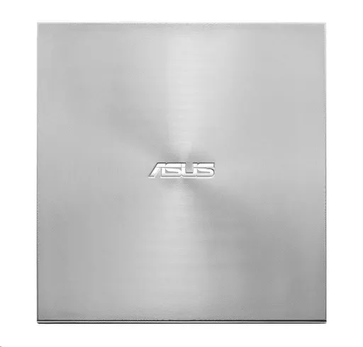 ASUS DVD ZenDrive SDRW-08U8M-U SILVER, External Slim DVD-RW, strieborná