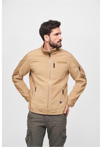 Brandit Fleecejacket Ripstop camel - S