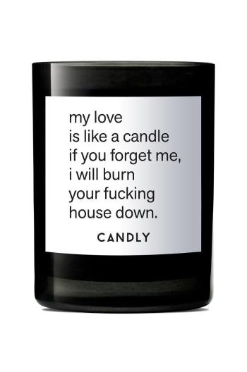 Candly - Voňavá sójová sviečka My love is like a candle 250 g