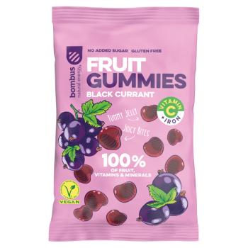 BOMBUS Fruit gummies black currant 35 g