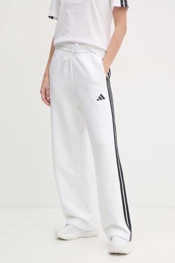 Tepláky adidas Essentials biela farba, s nášivkou, JE1301