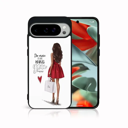 MY ART Ochranný kryt pre Google Pixel 9 Pro RED DRESS (137)