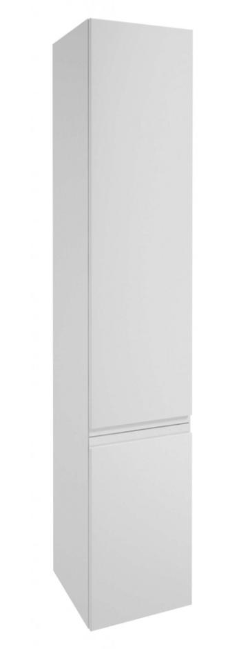 Kielle - Oudee Vysoká skrinka závesná, 157x30x32 cm, lesklá biela 50202010