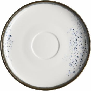 Mäser Podšálka na kávu Pintar Biele modré bodky 14cm, L