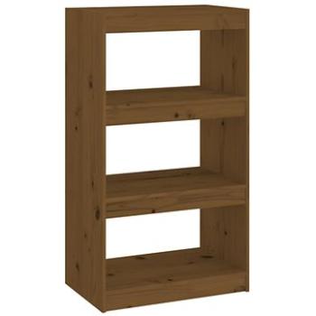 Shumee deliaca stena medovo hnedá 60 × 30 × 103,5 cm borovica, 808166
