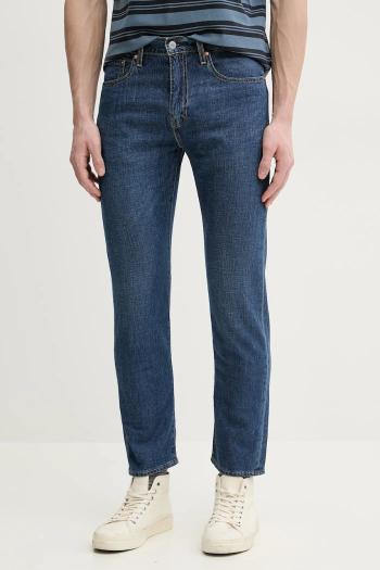 Rifle Levi's 502® TAPER pánske, tmavomodrá farba, 29507
