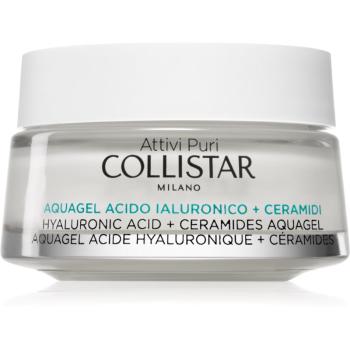 Collistar Attivi Puri Hyaluronic Acid + Ceramides Aquagel hydratačný krémový gél s rozjasňujúcim účinkom s kyselinou hyalurónovou 50 ml