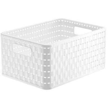 Rotho Úložný box A5 Country 6L – biely (1115201100)