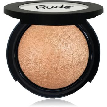 Rude Cosmetics Baked Highlighter kompaktný púdrový rozjasňovač odtieň Pixie Dust 10 g